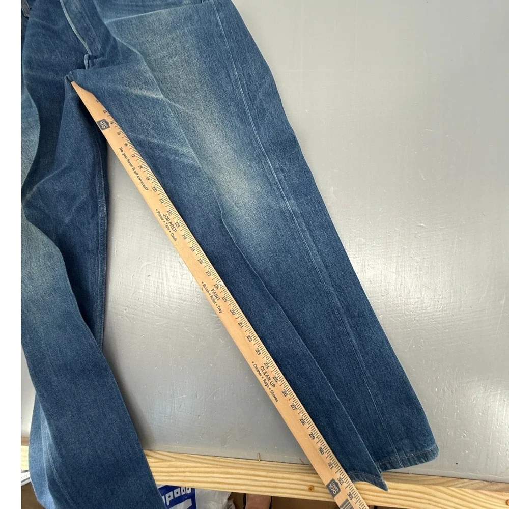 VTG Levis‎ 501 Straight Leg Button Fly Blue 2001 Denim Jeans Mens 44x36 (40x31)